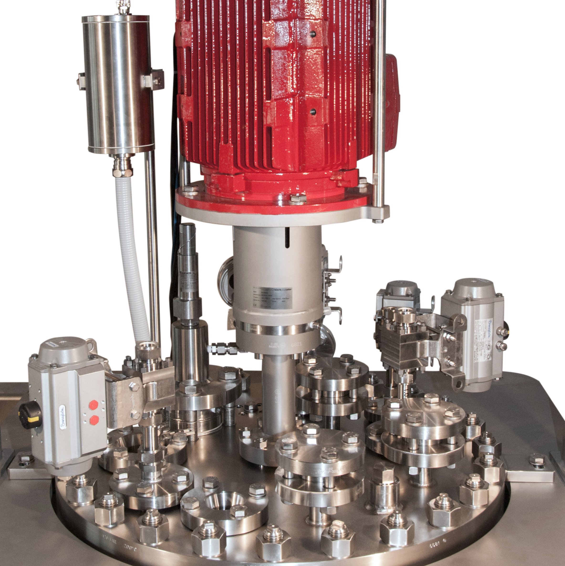 Motor de agitação 5.5 kW ATEX Motor Ex – com inversor de frequência e acoplamento magnético com 3600 Ncm de torque