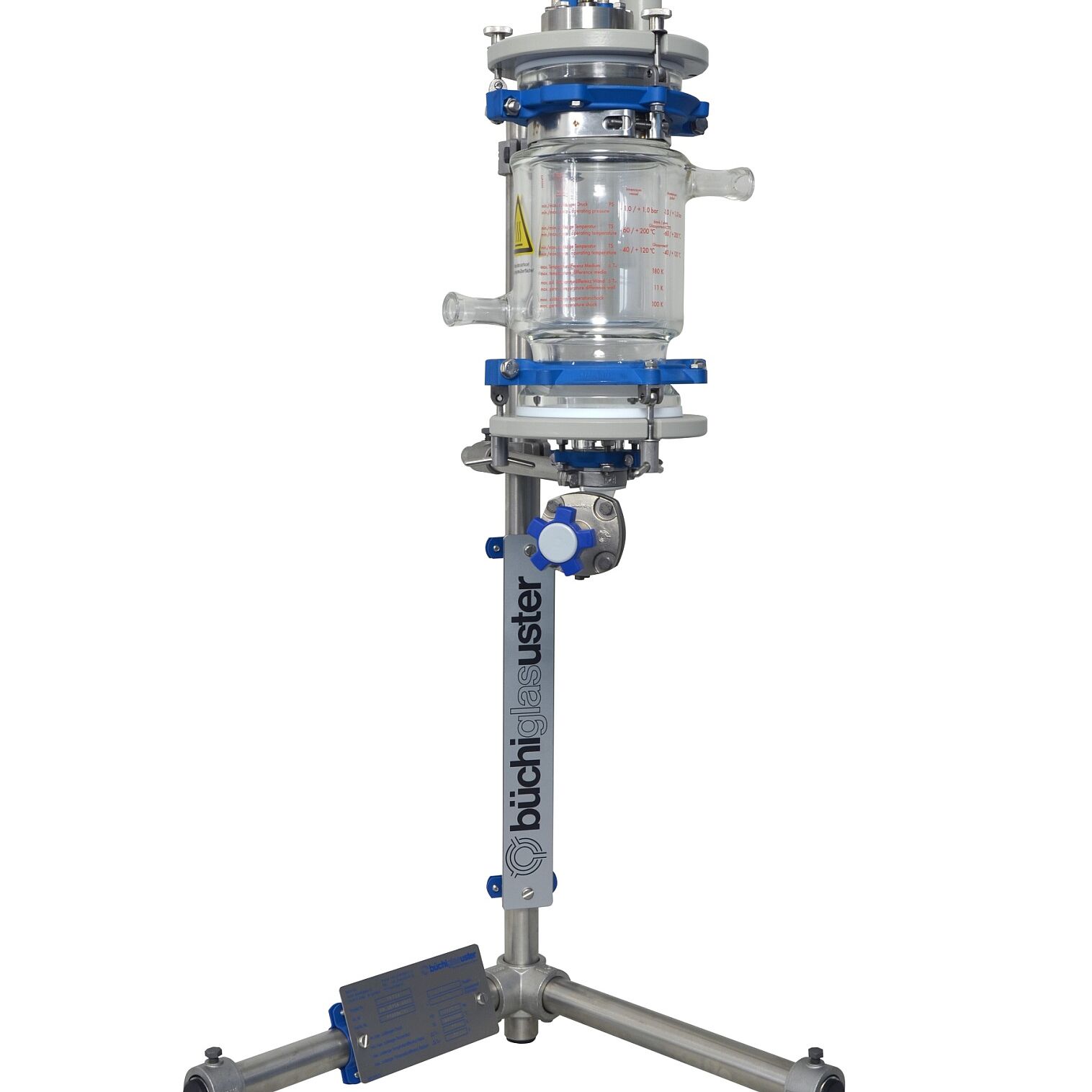 Escala de laboratório cGMP Filtro Nutsch 2 litros, 2 bar