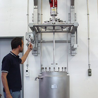 Reator de hidrogenação de 100 litros, 60 bar, Hastelloy®, cGMP