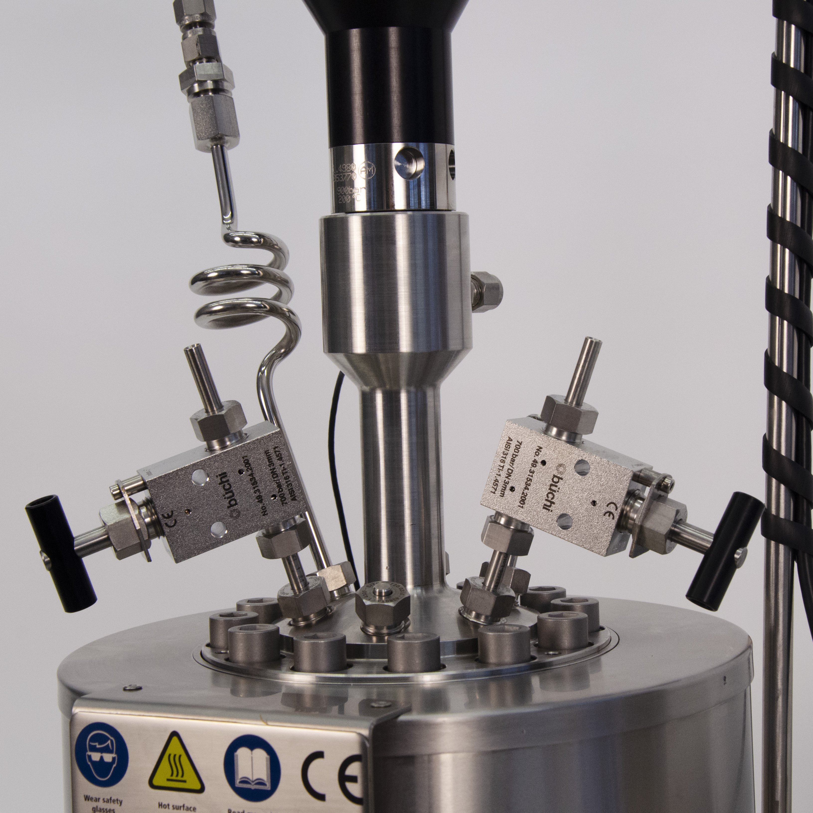 novoclave high pressure reactor – fittings and valves high pressure version 