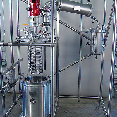 Reator de hidrogenação de 100 litros