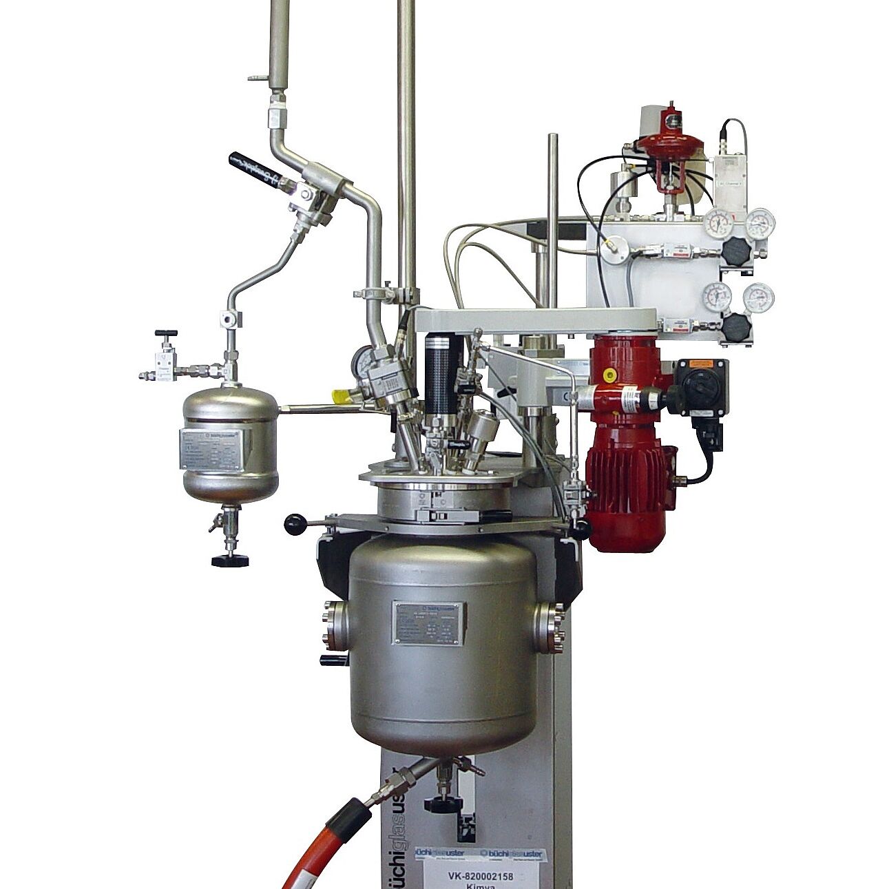 destilação de refluxo em meio pressurizado 