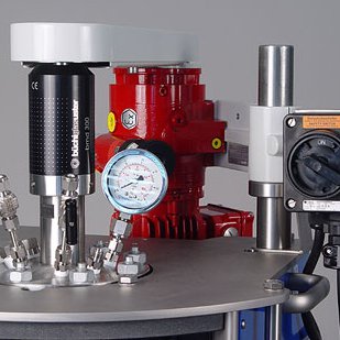 Motor de agitação ATEX Motor Ex – com transmissor de velocidade e acoplamento magnético 300 torque