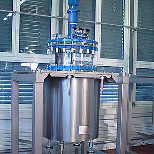 Sistema de elevação hidráulico para vaso de 250 litros 