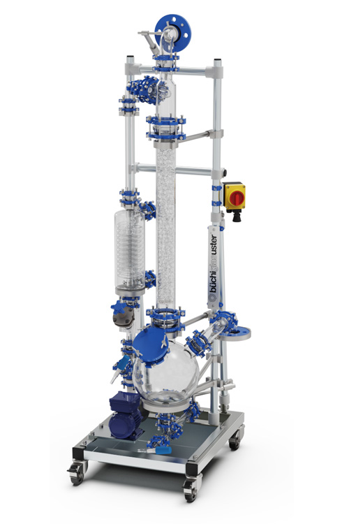 Lavador des gas DN70, portatil, para planta piloto