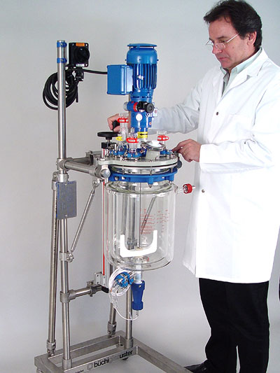 miniPilot com reator Borossilicato de 15 liter litros