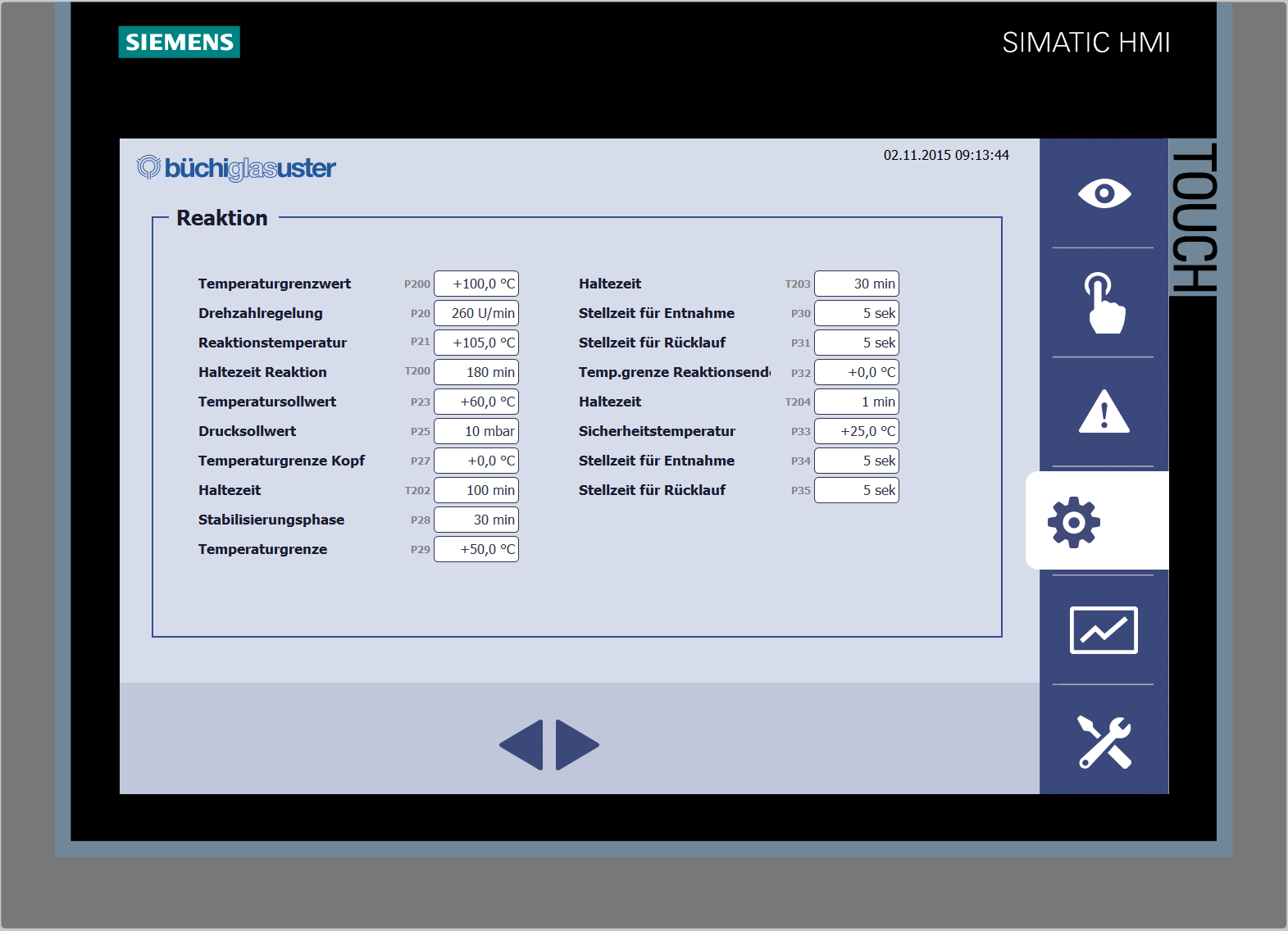  Sistema de controle PLC para monitoramento e automação dos parâmetros da coluna de refluxo