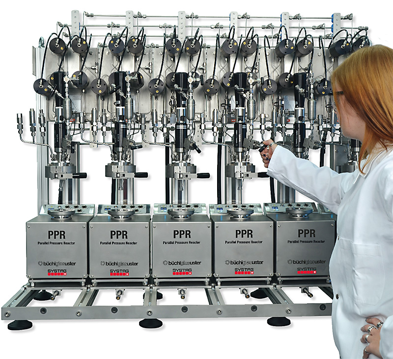 reactores automatizadas, automação de processos em paralelo