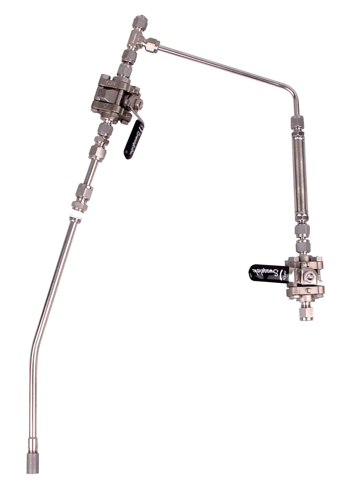 sampling system for pressure reactor 