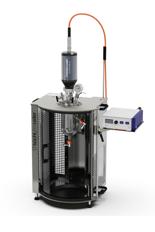polyclave® - para processos químicos em vasos de pressão de vidro, aço, Hastelloy®