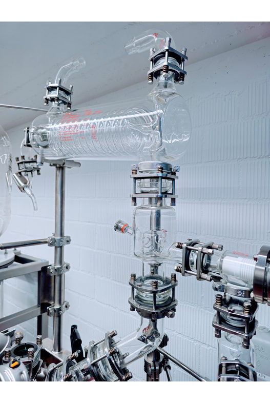 Condenser and phase separator of HPAPI reactor system