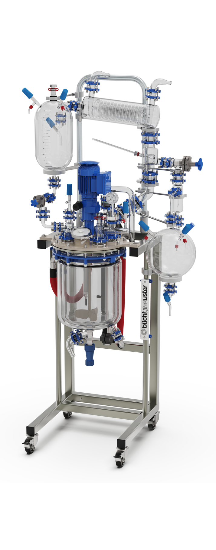 midiPilot® - Reator multiproposito com vasos de vidro intercambiáveis de 20 e 30 litros